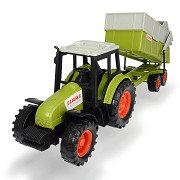 Claas Tractor met Trailer