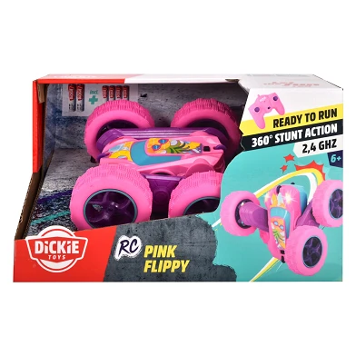 Dickie RC Pink Flippy, RTR-steuerbares Auto