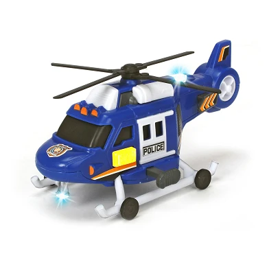 Hélicoptère de sauvetage de la police Dickie bleu
