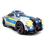 Dickie Police Car Street Force mit Licht und Sound