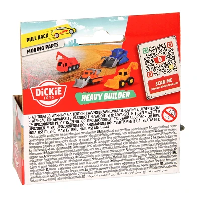 Dickie Heavy Buider Arbeitsfahrzeug – Orange