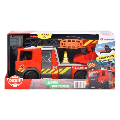 Camion de pompiers Dickie avec jet d'eau