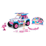 Dickie Flamingo Jeep mit Spielfigur