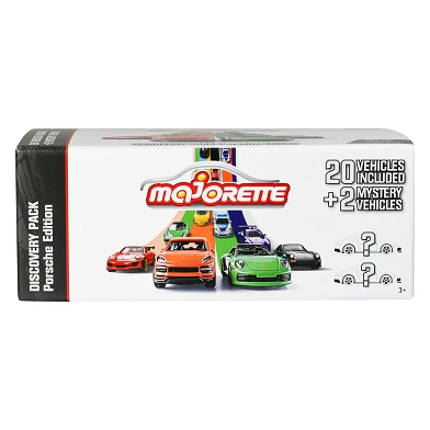 Majorette Porsche Auto's Discovery Pack 20+2