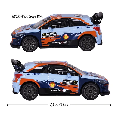 Voiture de course Majorette WRC Hyundai