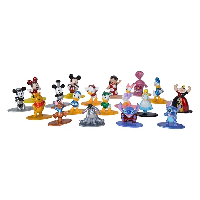 Figurines à collectionner Jada Toys Disney Nano Wave 1, 18 pièces.