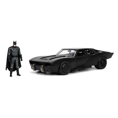Jada Batman avec voiture Batmobile moulée sous pression 1:24
