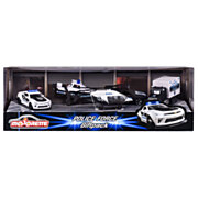 Majorette Police Force Auto's Giftpack, 4st.