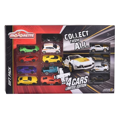 Majorette Limited Edition 9 Speelauto's Giftpack, 13st.