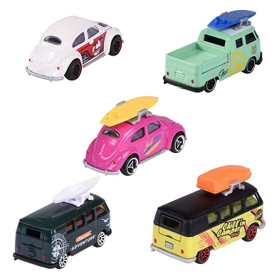Majorette Volkswagen Les voitures jouets originales, 5 pcs.