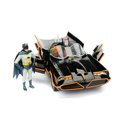 Jada Die-Cast Batman 1966 Klassisches Batmobilauto 1:24