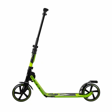 HUDORA BIG Wheel Scooter 205 mit V-förmigem Lenker – Limettengrün