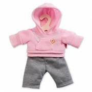 Puppen Jogging Outfit - Pink, 28-33 cm