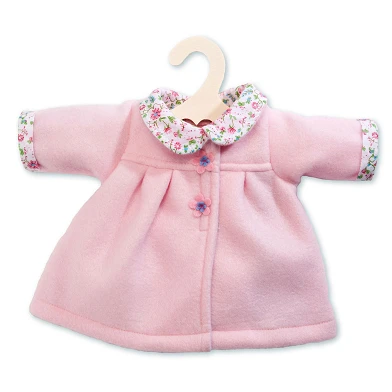 Manteau d'hiver pour poupée rose, 35-45 cm