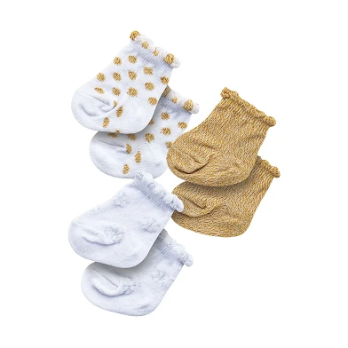Chaussettes de poupée Glitter - 3 paires, 35-45 cm