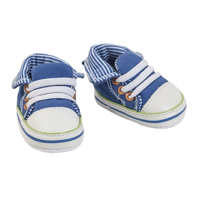 Chaussures de poupée, baskets bleues, 38-45 cm
