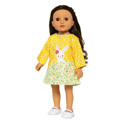 Tunique de poupée Bunny Lou, 28-35 cm