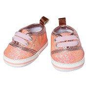 Poppenschoenen Glitter Sneakers Roze, 38-45 cm