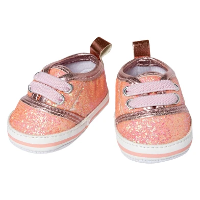 Chaussures de poupée Baskets à Paillettes Rose, 38-45 cm