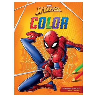 Marvel Spiderman Color Kleurboek