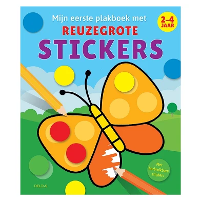 Mijn Eerste Plakboek met Reuzegrote Stickers