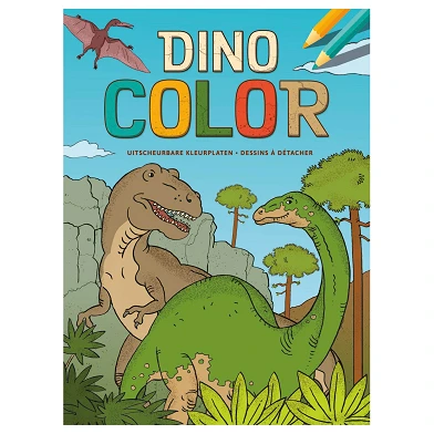 Livre de coloriage couleur dinosaure