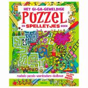 Het Gi-Ga-Geweldige Puzzel- en Spelletjesboek