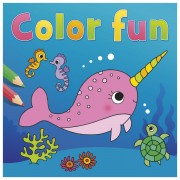 Livre de coloriage Color Fun Narval