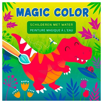 Peinture de dinosaures Magic Color avec de l'eau