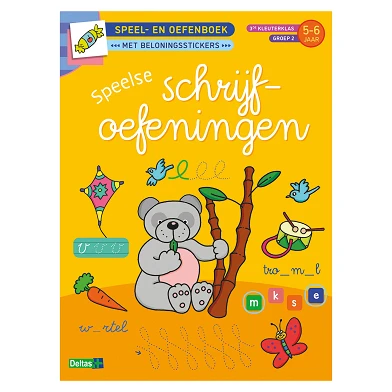 Speel- en Oefenboek Speelse schrijfoefeningen (5-6 jaar)