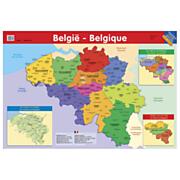 Educatieve poster - Belgie