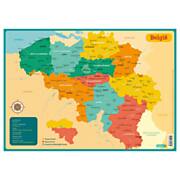 Educatieve onderlegger - Kaart België