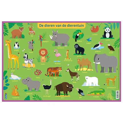 Lernblock Vorschule - Tiere des Zoos
