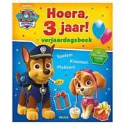 Paw Patrol Geburtstagsbuch - Hurra, 3 Jahre!