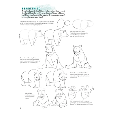 Schritt für Schritt lernen, Tiere zu zeichnen