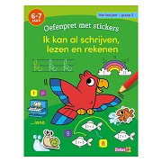 Oefenpret met Stickers Groep 3 - Schrijven, Lezen, Tellen (6-7 jaar)