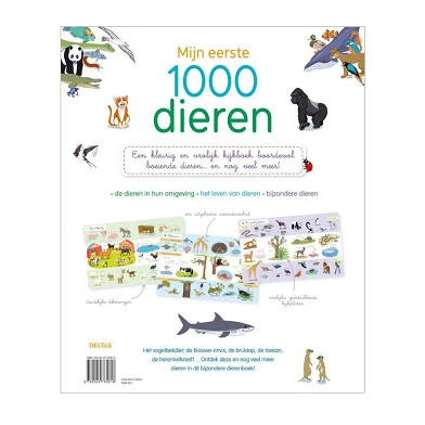 Mijn eerste 1000 dieren Kijkboek