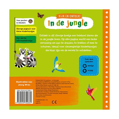 Kijk en Ontdek! - In De Jungle Flapjesboek