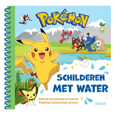 Pokémon peignant avec de l'eau, partie 1 (vert)