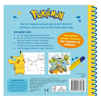 Pokémon-Malen mit Wasser Teil 2 (Gelb)