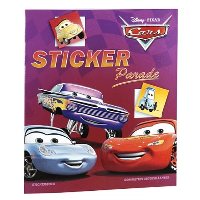 Cars Kleur- & Stickerboek