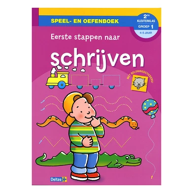 Speel- En Oefenboek Eerste Stappen Schrijven (4-5j.)