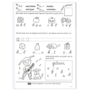 Speel- En Oefenboek Speelse Schrijfoefeningen
