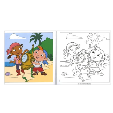 Livre de coloriage Jake et les pirates de Neverland