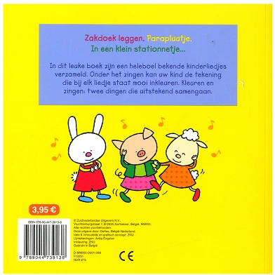 Lange Ohren – Mein lustiges Malbuch mit Kinderreimen