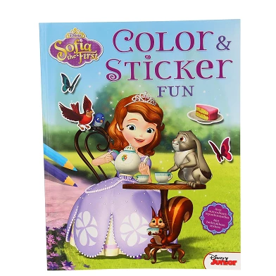 Sofia het Prinsesje Kleur & Sticker Fun
