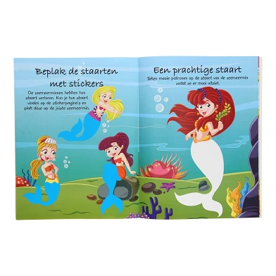 Fantastisch Stickerboek - Prinses, Zeemeermin & Fee
