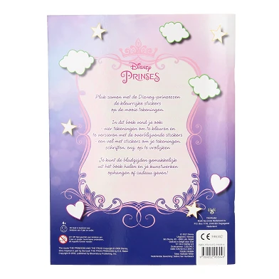 Disney Prinses Sticker- en Kleurboek