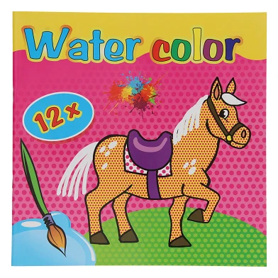 Water Color Kleurboek