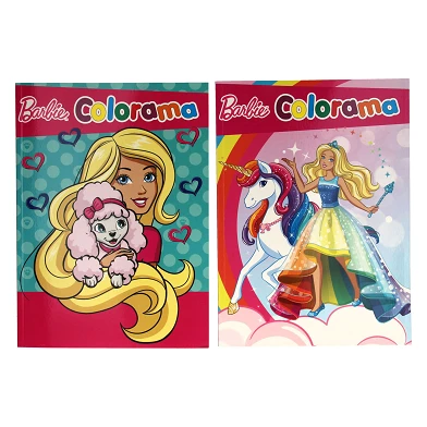 Livre de coloriage Barbie Colorama